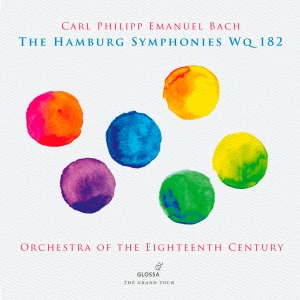 Bach Cpe - The Hamburg Symphonies Wq 182 in der Gruppe CD bei Bengans Skivbutik AB (5576073)