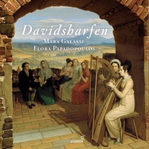Mara Galassi Flora Papadopoulos - Davidsharfen - Works By Weiss, Bach in der Gruppe CD / Klassiskt bei Bengans Skivbutik AB (5576077)
