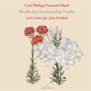 Bach Cpe - Works For Keyboard And Violin in der Gruppe CD bei Bengans Skivbutik AB (5576090)