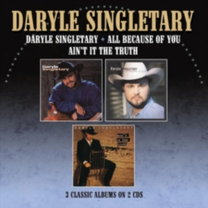 Singletary Daryle - Daryle Singletary / All Because Of in der Gruppe CD / Country bei Bengans Skivbutik AB (5576122)