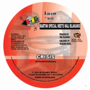 Martini Special Meets Mali Blakamix - Crisis/Dub Crisis in der Gruppe VINYL / Reggae bei Bengans Skivbutik AB (5576567)