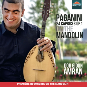 Nicolo Paganini - 24 Caprices, Op. 1 On The Mandolin in der Gruppe UNSERE TIPPS / Freitagsveröffentlichungen / 2025-02-21 bei Bengans Skivbutik AB (5576733)
