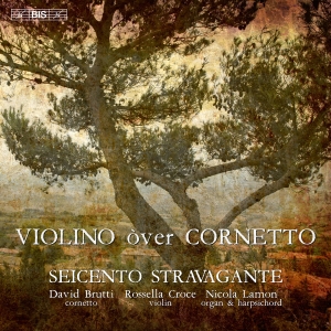Seicento Stravagante - Violino Over Cornetto in der Gruppe UNSERE TIPPS / Freitagsveröffentlichungen / 2025-02-28 bei Bengans Skivbutik AB (5576742)