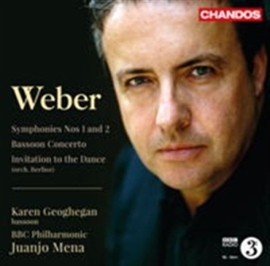Von Weber - Symphonies Nos 1&2 in der Gruppe Externt_Lager / Naxoslager bei Bengans Skivbutik AB (557690)
