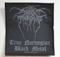 Darkthrone - Patch - True Norwegian Black Metal in der Gruppe MERCHANDISE / Stoffaufnäher / Heavy Metal bei Bengans Skivbutik AB (5577296)