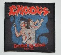 Exodus - Patch Bonded By Blood (9,4 X 9,6 Cm in der Gruppe MERCHANDISE / Accessoarer / Hårdrock bei Bengans Skivbutik AB (5577298)