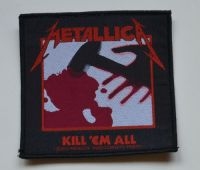 Metallica - Patch Kill Em All (10 X 9,5 Cm) in der Gruppe MERCHANDISE / Stoffaufnäher / Heavy Metal bei Bengans Skivbutik AB (5577308)