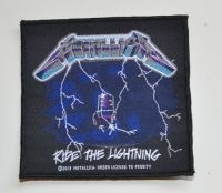 Metallica - Patch Ride The Lightning (10,4 X 9, in der Gruppe MERCHANDISE / Accessoarer / Hårdrock bei Bengans Skivbutik AB (5577309)