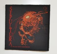 Sepultura - Patch Beneath The Remains (10,2 X 1 in der Gruppe MERCHANDISE / Stoffaufnäher / Heavy Metal bei Bengans Skivbutik AB (5577314)