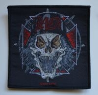 Slayer - Patch Slaytanic Wehrmacht (10,2 X 1 in der Gruppe MERCHANDISE / Stoffaufnäher / Heavy Metal bei Bengans Skivbutik AB (5577318)