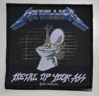 Metallica - Patch Metal Up You Ass (10,3 X 10,3 in der Gruppe MERCHANDISE / Stoffaufnäher / Heavy Metal bei Bengans Skivbutik AB (5577323)