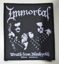 Immortal - Patch Wrath Of Blashyrkh (9,0 X 10, in der Gruppe MERCHANDISE / Accessoarer / Hårdrock bei Bengans Skivbutik AB (5577335)