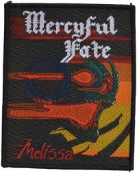 Mercyful Fate - Patch Melissa (8,5 X 10,5 Cm) in der Gruppe MERCHANDISE / Stoffaufnäher / Heavy Metal bei Bengans Skivbutik AB (5577340)