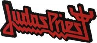Judas Priest - Logo Cut Out Patch (3,8 X 9,7 Cm) in der Gruppe MERCHANDISE / Accessoarer / Hårdrock bei Bengans Skivbutik AB (5577356)