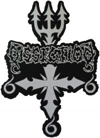 Dissection - Logo Cut Out Patch (9,9 X 7,1 Cm) in der Gruppe MERCHANDISE / Accessoarer / Hårdrock bei Bengans Skivbutik AB (5577359)