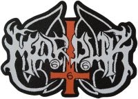 Marduk - Logo Cut Out Patch (7,1 X 10 Cm) in der Gruppe MERCHANDISE / Stoffaufnäher / Heavy Metal bei Bengans Skivbutik AB (5577360)
