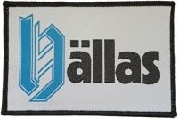 Hällas - Patch Black In Blue (6,8 X 10,2 Cm) in der Gruppe MERCHANDISE / Stoffaufnäher / Pop-Rock bei Bengans Skivbutik AB (5577374)