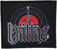 Hällas - Patch Logo Sword (8,5 X 9,9 Cm) in der Gruppe MERCHANDISE / Accessoarer / Hårdrock bei Bengans Skivbutik AB (5577376)