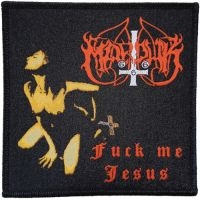 Marduk - Patch Fuck Me Jesus (9,6 X 9,5 Cm) in der Gruppe MERCHANDISE / Stoffaufnäher / Heavy Metal bei Bengans Skivbutik AB (5577377)