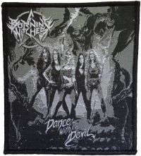 Burning Witches - Patch Dance With The Devils (10,8 X in der Gruppe MERCHANDISE / Stoffaufnäher / Heavy Metal bei Bengans Skivbutik AB (5577382)