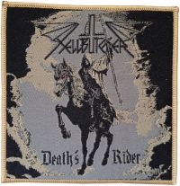 Hellbutcher - Patch Deaths Rider (10 X 9,8 Cm) in der Gruppe MERCHANDISE / Stoffaufnäher / Heavy Metal bei Bengans Skivbutik AB (5577384)