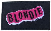 Blondie - Patch Punk Logo (6 X 10 Cm) in der Gruppe MERCHANDISE / Stoffaufnäher / Pop-Rock bei Bengans Skivbutik AB (5577391)
