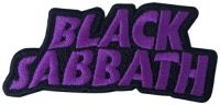 Black Sabbath - Patch Cut-Out Wavy Logo (3,7 X 8,1 in der Gruppe MERCHANDISE / Accessoarer / Hårdrock bei Bengans Skivbutik AB (5577393)