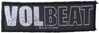Volbeat - Patch Logo (3,2 X 9,7 Cm) in der Gruppe MERCHANDISE / Accessoarer / Hårdrock bei Bengans Skivbutik AB (5577397)