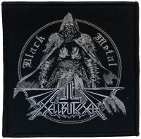 Hellbutcher - Patch Black Metal Butcher  (9,9 X 1 in der Gruppe MERCHANDISE / Stoffaufnäher / Heavy Metal bei Bengans Skivbutik AB (5577428)