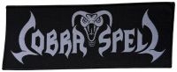 Cobra Spell - Patch Logo Stripe (7,8 X 19,5 Cm) in der Gruppe MERCHANDISE / Stoffaufnäher / Heavy Metal bei Bengans Skivbutik AB (5577434)