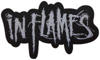 In Flames - Patch Logo Shaped (4,8 X 7,8 Cm) in der Gruppe MERCHANDISE / Stoffaufnäher / Heavy Metal bei Bengans Skivbutik AB (5577443)