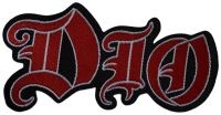 Dio - Patch Logo Cut Out (5,9 X 9,5 Cm) in der Gruppe MERCHANDISE / Stoffaufnäher / Heavy Metal bei Bengans Skivbutik AB (5577523)