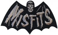 Misfits - Patch Bat Logo (6,2 X 10,2 Cm) in der Gruppe MERCHANDISE / Stoffaufnäher / Pop-Rock bei Bengans Skivbutik AB (5577578)