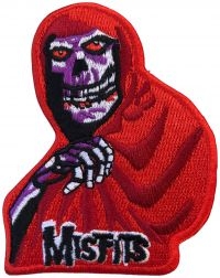 Misfits - Patch Red Cape Fiend (8,7 X 6,9 Cm) in der Gruppe MERCHANDISE / Stoffaufnäher / Pop-Rock bei Bengans Skivbutik AB (5577583)