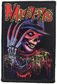 Misfits - Patch Nightmare Fiend (10,2 X 6,8 C in der Gruppe MERCHANDISE / Stoffaufnäher / Pop-Rock bei Bengans Skivbutik AB (5577586)
