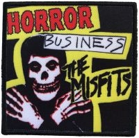 Misfits - Patch Horror Business (9,3 X 9,3 Cm in der Gruppe MERCHANDISE / Stoffaufnäher / Pop-Rock bei Bengans Skivbutik AB (5577587)