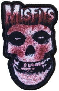 Misfits - Patch Blood Drip Skull (9,6 X 6,5 C in der Gruppe MERCHANDISE / Stoffaufnäher / Pop-Rock bei Bengans Skivbutik AB (5577591)