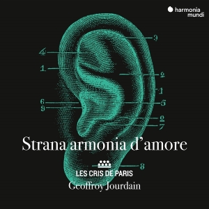 Les Cris De Paris & Geoffroy Jourdain - Strana Armonia D'amore (Vicentino, Verunelli, U.A.) in der Gruppe CD bei Bengans Skivbutik AB (5577821)