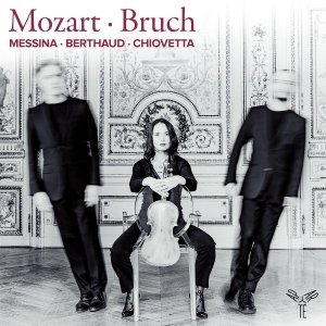 Messina Patrick | Lise Berthaud | Fabrizio Chiovetta - Mozart | Bruch: Klarinettentrio Kv 498 (Kegelstatt-Trio) / 8 Stücke Op.83 in der Gruppe CD bei Bengans Skivbutik AB (5577828)