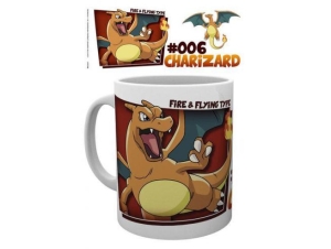 Pokemon  - Charizard Type  Mug 320 Ml in der Gruppe MERCHANDISE / Merch / TV-serie bei Bengans Skivbutik AB (5577872)