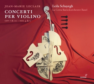 Jean-Marie Leclair - Concerti Per Violino Opp. 7 & 10 N in der Gruppe CD / Klassiskt bei Bengans Skivbutik AB (5577900)