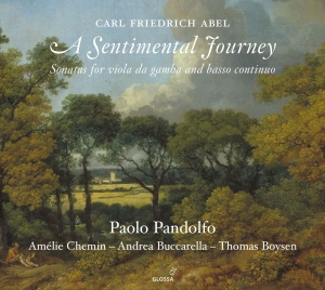 Carl Friedrich Abel - A Sentimental Journey - Works For V in der Gruppe CD / Klassiskt bei Bengans Skivbutik AB (5577912)