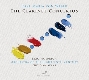 Carl Maria Von Weber - The Clarinet Concertos in der Gruppe CD / Klassiskt bei Bengans Skivbutik AB (5577914)
