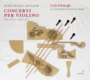 Jean-Marie Leclair - Concerti Per Violino Opp. 7 & 10 , in der Gruppe CD / Klassiskt bei Bengans Skivbutik AB (5577925)
