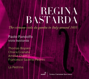 Paolo Pandolfo - Regina Bastarda - The Virtuoso Viol in der Gruppe CD bei Bengans Skivbutik AB (5577934)
