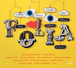 Various Artists - Folia - Works From Marais, Vivaldi, in der Gruppe CD / Klassiskt bei Bengans Skivbutik AB (5577945)