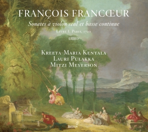 Francois Francoeur - Sonatas For Violin Livre 1 in der Gruppe CD bei Bengans Skivbutik AB (5578055)