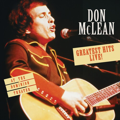 Mclean Don - Greatest Hits Live! At The Dominion in der Gruppe VINYL / Pop-Rock bei Bengans Skivbutik AB (5578115)