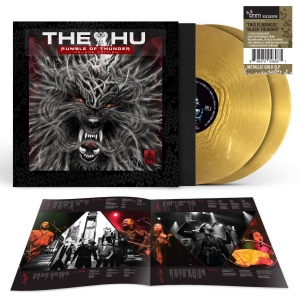 The Hu - Rumble Of Thunder (Metallic Gold Vi in der Gruppe VINYL / Pop-Rock bei Bengans Skivbutik AB (5578125)