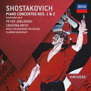 Shostakovich - Piano Concertos Nos.1 & 2 in der Gruppe CD / Klassiskt bei Bengans Skivbutik AB (5578343)